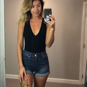 PacSun Kendall & Kylie bodysuit V neck tank top